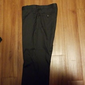 Gray Pin Striped Panta